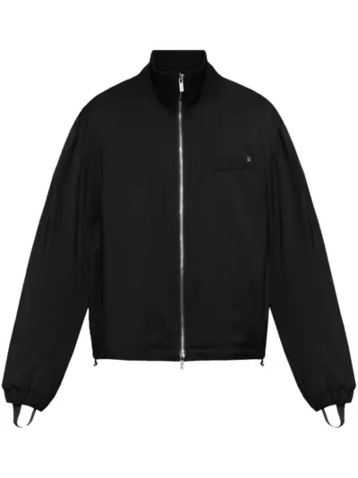 Helmut Lang elasticated-hem jacket - Black