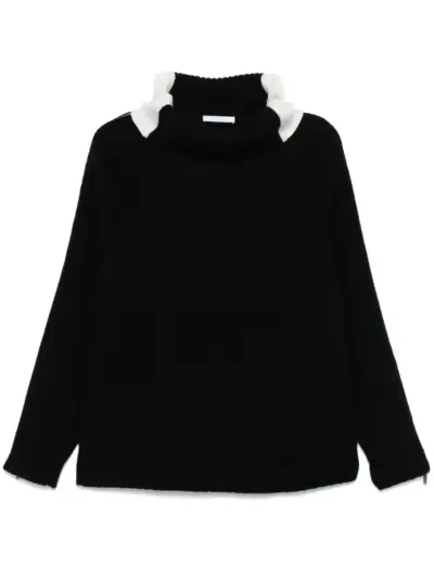 Helmut Lang roll-neck sweater - Black