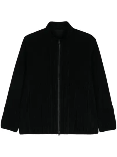 Homme Plissé Issey Miyake Cargo plissé jacket - Black