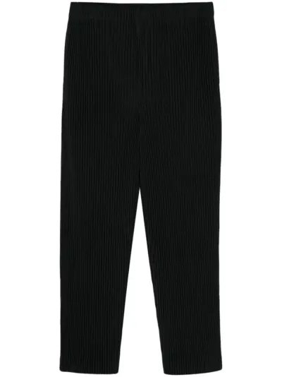 Homme Plissé Issey Miyake MC January pleated trousers - Black