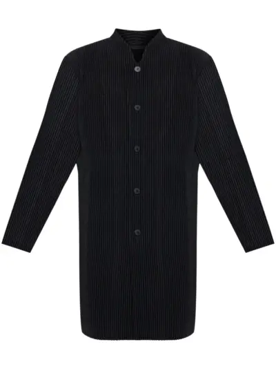 Homme Plissé Issey Miyake Tailored Pleats 2 coat - Black