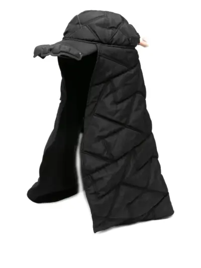Innerraum quilted adjustable hat - Black