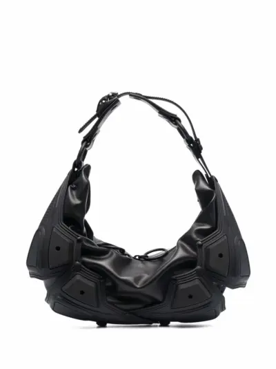 Innerraum small half moon shoulder bag - Black