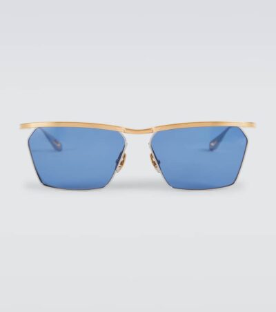 Jacques Marie Mage Bresson rectangular sunglasses