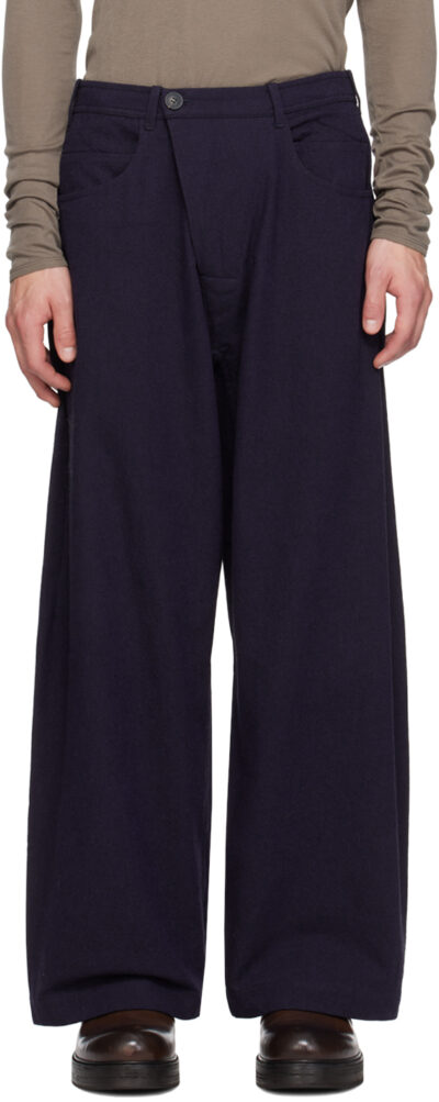 Jan-Jan Van Essche Navy #78 Trousers