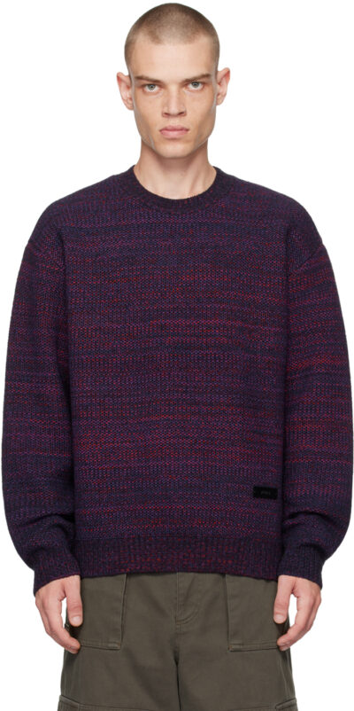 Juun.J Multicolor Crewneck Sweater