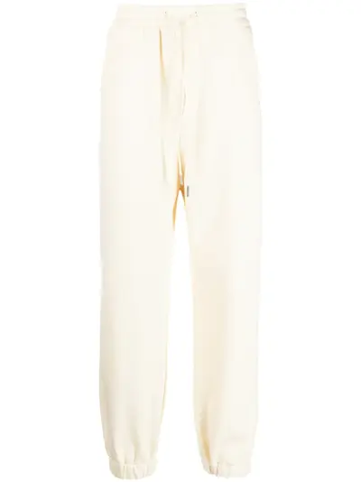 Juun.J drawstring track pants - Yellow