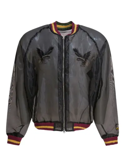 KAPITAL eagle-embroidered jacket - Black