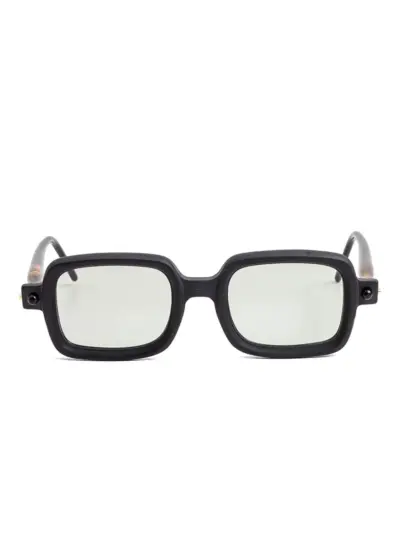 Kuboraum P2 square-frame sunglasses - Black