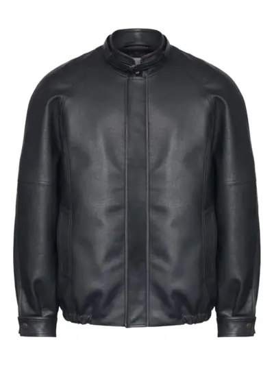 MM6 Maison Margiela belted raglan-sleeve jacket - Black