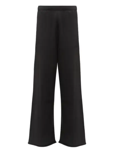 MM6 Maison Margiela cotton track pants - Black