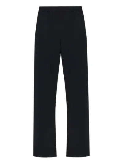 MM6 Maison Margiela elasticated-waistband track pants - Black
