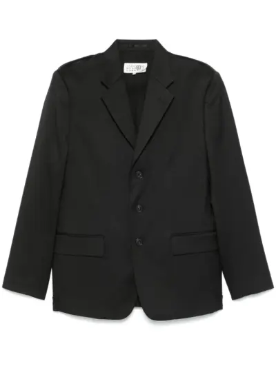 MM6 Maison Margiela inside-out blazer - Black