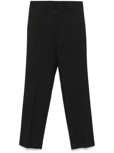 MM6 Maison Margiela inside-out trousers - Black