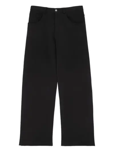 MM6 Maison Margiela pocket-detail trousers - Black