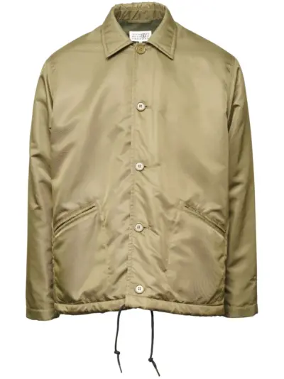 MM6 Maison Margiela spread-collar jacket - Neutrals