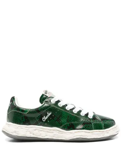 Maison MIHARA YASUHIRO Charles sneakers - Green