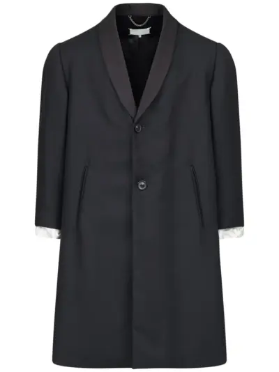 Maison Margiela Anonymity of the lining coat - Black