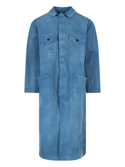 Maison Margiela Denim Trench Coat