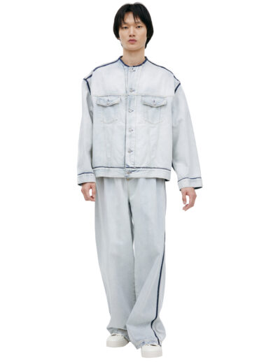 Maison Margiela Denim jacket with contrasting seams