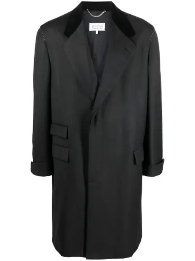 Maison Margiela Work-In-Progress wool coat - Grey