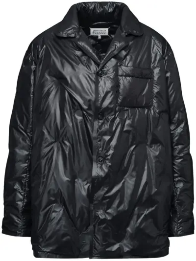 Maison Margiela padded single-breasted jacket - Black