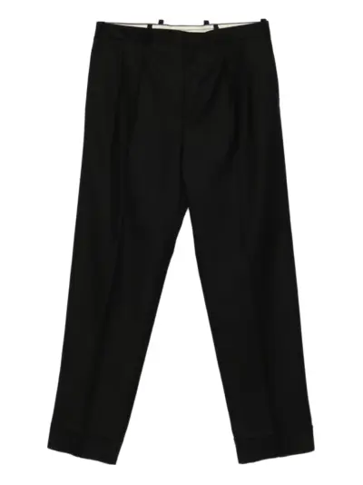 Maison Margiela pleat-detail trousers - Black