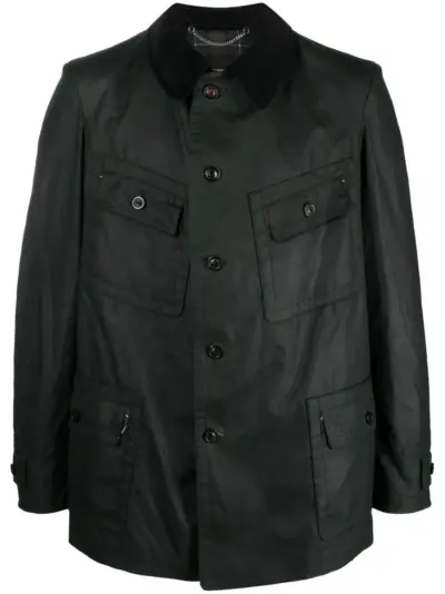 Maison Margiela waxed cotton jacket - Green