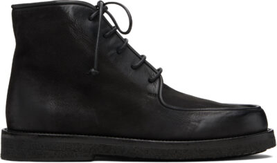 Marsèll Black Moccar Boots