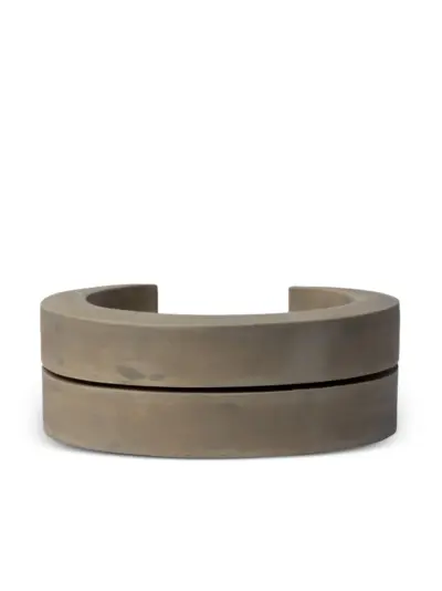Parts of Four Crescent Crevice bracelet (30mm) - Neutrals