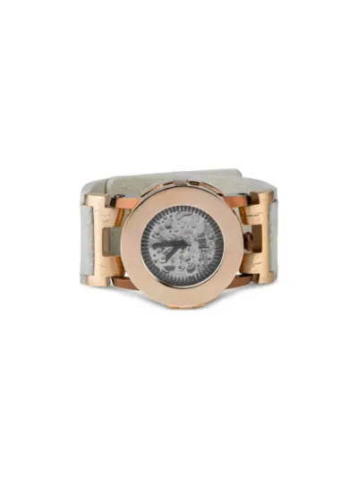 Parts of Four P4-FOB Watch #8256 42mm - Silver