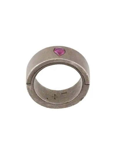 Parts of Four Sistema embellished ring - Silver