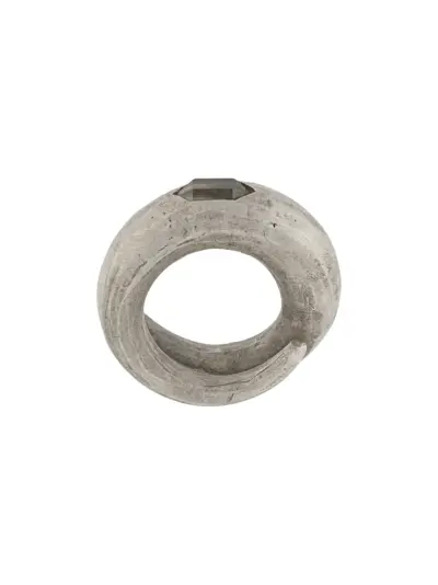 Parts of Four Split Mountain ring - Silver
