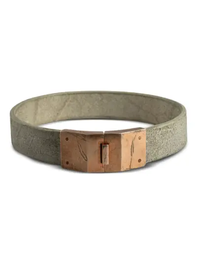 Parts of Four choker-style necklace - Green