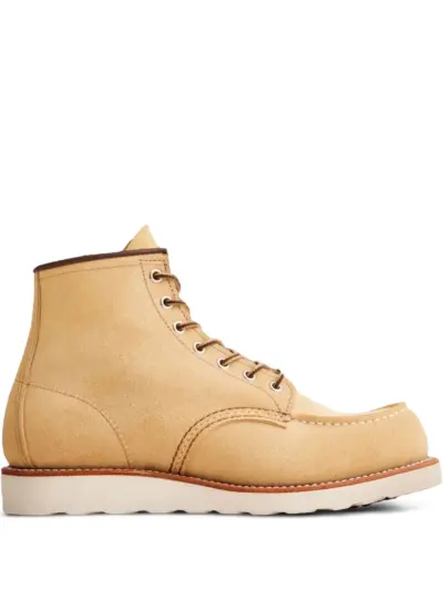 Red Wing Shoes Classic Moc 6 Inch Boot "Hawthorn Abilene - Beige" boots - Neutrals