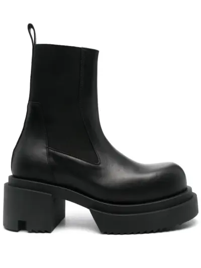 Rick Owens 85mm Beatle Bogun boots - Black