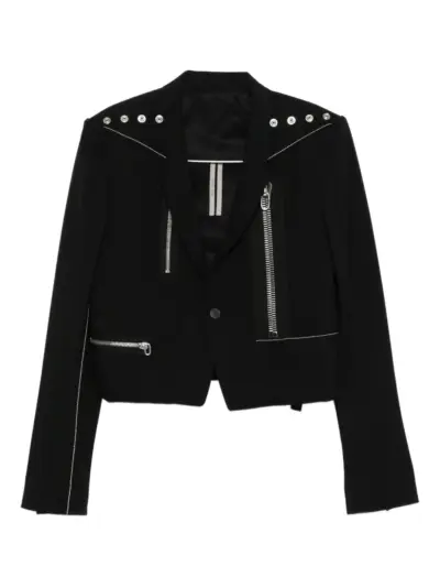 Rick Owens Alice panelled jacket - Black