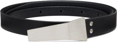 Rick Owens Black Concordians Trunk Belt
