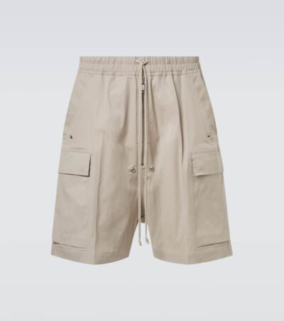 Rick Owens Cargobela cotton-blend cargo shorts