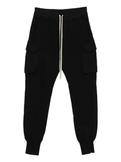 Rick Owens DRKSHDW Mastodon drawstring cargo trousers - Black