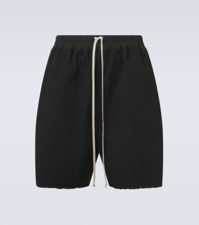 Rick Owens DRKSHDW cotton canvas shorts