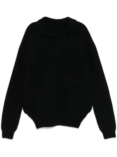 Rick Owens Fisherman Tabard sweater - Black