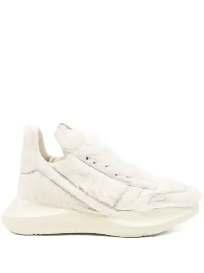 Rick Owens Geth runner trainers - Neutrals