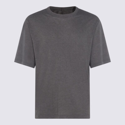 Rick Owens Grey Cotton T-shirt