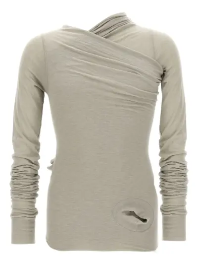 Rick Owens Hollywood Banana long-sleeved T-shirt - Grey
