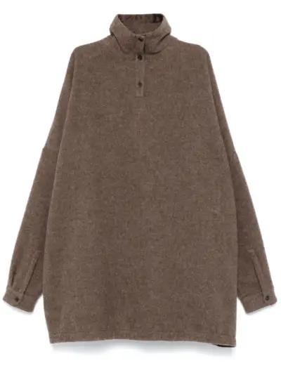 Rick Owens Jumbo Tabard sweater - Brown