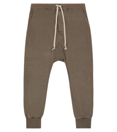 Rick Owens Kids Cotton jersey sweatpants