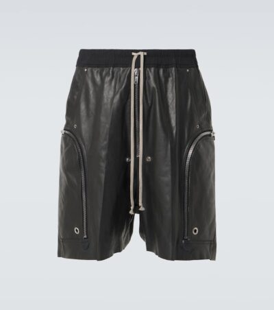 Rick Owens Leather shorts