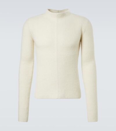 Rick Owens Ribbed-knit alpaca wool-blend sweater