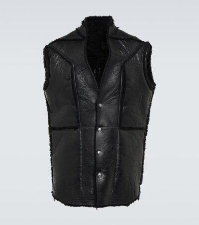 Rick Owens Shearling vest